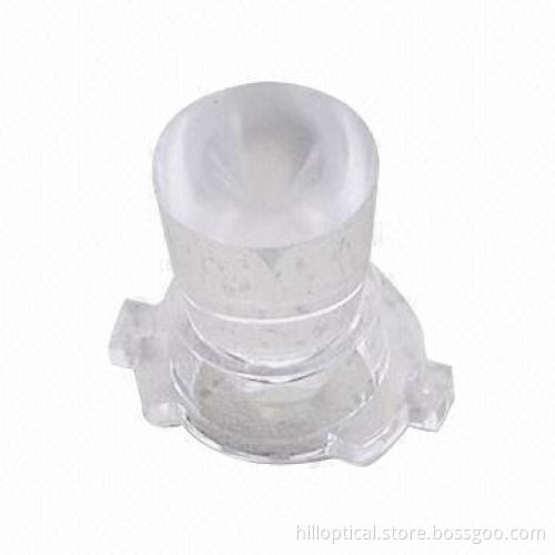 LED candle light lens/LED optical lens, measures 12mm, 300 beam angle°